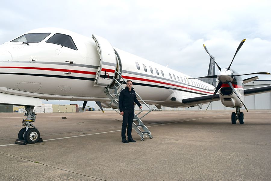 SAAB 2000 Luxury Plane